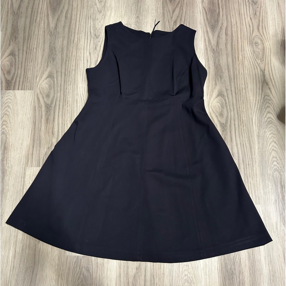 SPANX Sleeveless Midi A-Line Dress in Navy